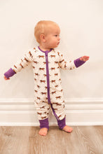 Load image into Gallery viewer, Purple Tiger Double Zipper Sleeper
