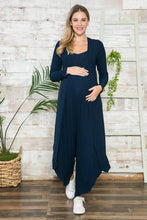 Load image into Gallery viewer, Tulip Bottom Cami Jumpsuit & Cardigan - A Mama's Lullaby