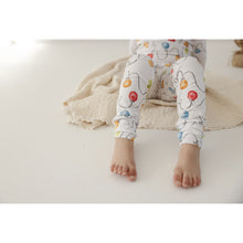 Load image into Gallery viewer, Ivory Holiday Lights Bamboo Lounge Set - A Mama's Lullaby