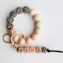 Load image into Gallery viewer, MAMA Beads Bangle Keychain Silicone Bracelet - A Mama's Lullaby
