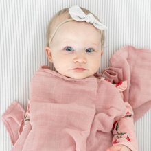 Load image into Gallery viewer, BABY GIFT BOX ITEM - Muslin Baby Swaddle Blanket - A Mama's Lullaby