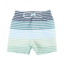Load image into Gallery viewer, Coastal Stripe Swim Trunks - A Mama's Lullaby