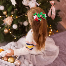 Load image into Gallery viewer, Christmas Hair Bow - A Mama's Lullaby