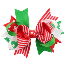 Load image into Gallery viewer, Christmas Hair Bow - A Mama's Lullaby
