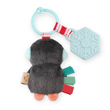 Load image into Gallery viewer, Holiday Penguin Itzy Pal™ Plush + Teether - A Mama's Lullaby