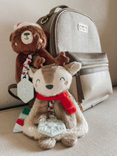 Load image into Gallery viewer, Itzy Lovey™ Holiday Reindeer Plush + Teether Toy - A Mama's Lullaby