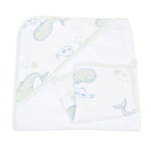 Load image into Gallery viewer, Hooded Towel & Washcloth Set