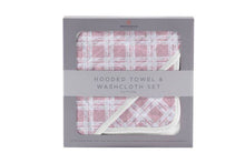 Load image into Gallery viewer, Hooded Towel & Washcloth Set