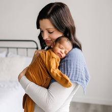 Load image into Gallery viewer, Muslin Bamboo Burp Cloths (3 pack)