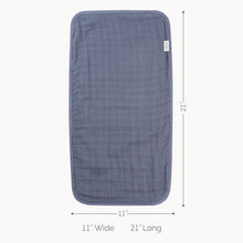 Load image into Gallery viewer, Muslin Bamboo Burp Cloths (3 pack)