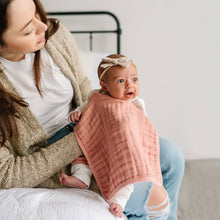 Load image into Gallery viewer, Muslin Bamboo Burp Cloths (3 pack)