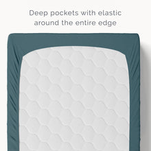 Load image into Gallery viewer, Organic Cotton Fitted Crib Sheet