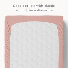 Load image into Gallery viewer, Organic Cotton Fitted Crib Sheet