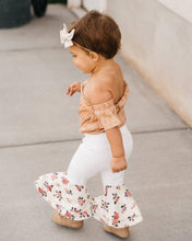 Load image into Gallery viewer, Ally Pleated Baby Bell Bottoms