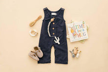 Load image into Gallery viewer, Linen Baby Romper