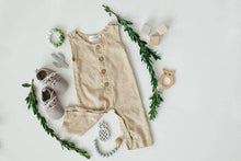 Load image into Gallery viewer, Linen Baby Romper