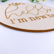 Load image into Gallery viewer, Wooden Monthly Milestone Discs Set