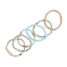 Load image into Gallery viewer, "MAMA" Mixed Beads Charm Bracelet