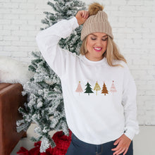 Load image into Gallery viewer, Boho Trees Crewneck Sweatshirt - A Mama's Lullaby