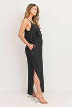 Load image into Gallery viewer, Solid Maternity/Nursing Maxi Dress - A Mama's Lullaby