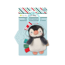 Load image into Gallery viewer, Holiday Penguin Itzy Pal™ Plush + Teether - A Mama's Lullaby
