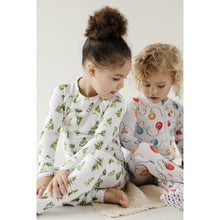 Load image into Gallery viewer, Ivory Christmas Trees Bamboo Lounge Set - A Mama's Lullaby