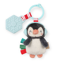 Load image into Gallery viewer, Holiday Penguin Itzy Pal™ Plush + Teether - A Mama's Lullaby