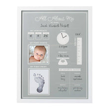 Load image into Gallery viewer, All About Me Baby's 1st Year Frame w/Clean-Touch Ink Pad - A Mama's Lullaby