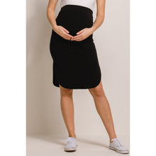 Load image into Gallery viewer, Soft Terry Side Slit Maternity Skirt - A Mama's Lullaby