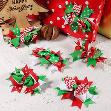 Load image into Gallery viewer, Christmas Hair Bow - A Mama's Lullaby