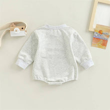 Load image into Gallery viewer, "On Sundays We Watch Football With Daddy" Bubble Romper - A Mama's Lullaby