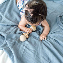 Load image into Gallery viewer, BABY GIFT BOX ITEM - Muslin Baby Swaddle Blanket - A Mama's Lullaby