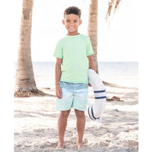 Load image into Gallery viewer, Coastal Stripe Swim Trunks - A Mama's Lullaby