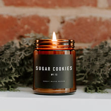 Load image into Gallery viewer, Sugar Cookies Soy Candle - Amber Jar - 9 oz - A Mama's Lullaby