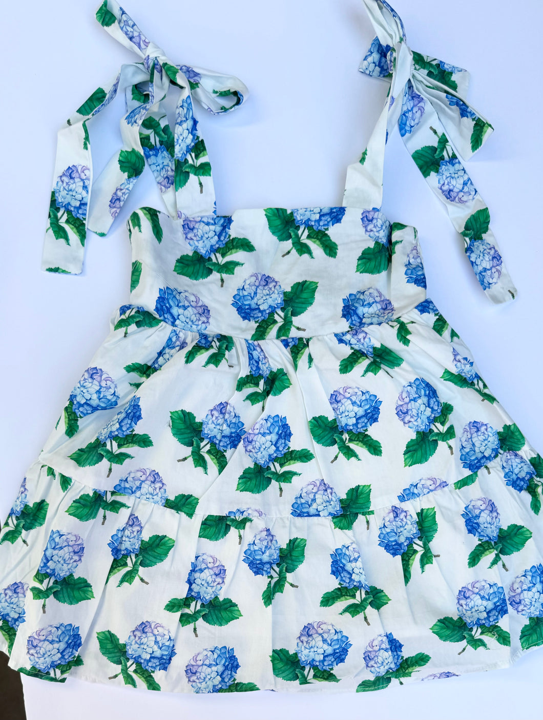 Mini Molly Hydrangea Dress