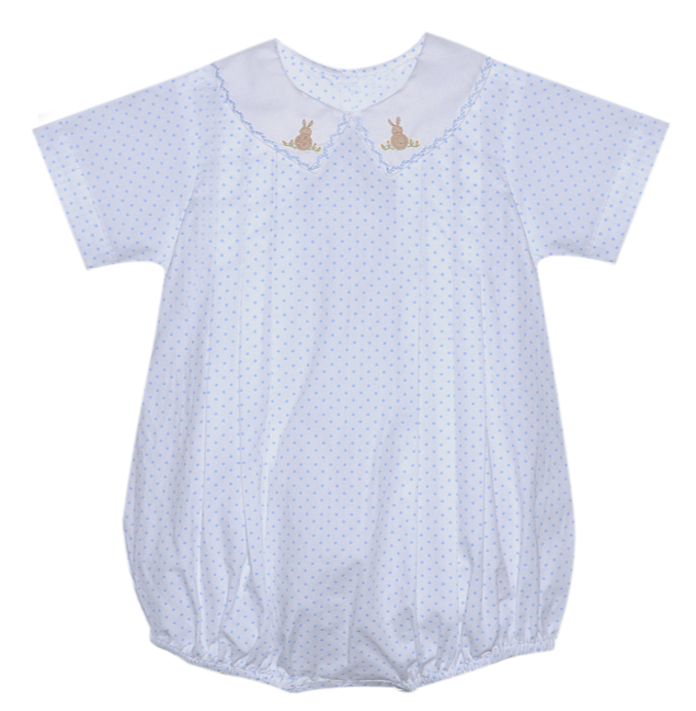 Blue Bunny Polkadot Bubble