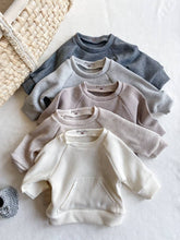 Load image into Gallery viewer, Waffle Knit Sweatshirt - A Mama&#39;s Lullaby
