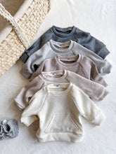 Load image into Gallery viewer, Waffle Knit Sweatshirt - A Mama&#39;s Lullaby
