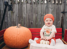 Load image into Gallery viewer, &quot;Cutest Pumpkin in the Patch&quot; Baby Fall Onesie - A Mama&#39;s Lullaby
