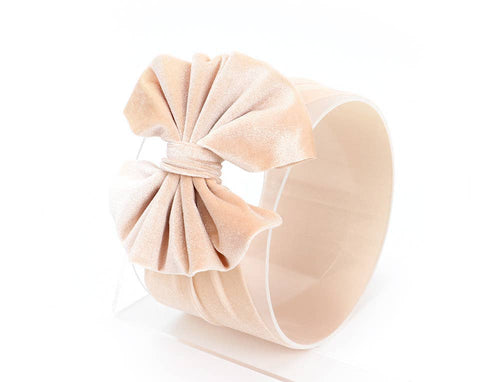 BABY GIFT BOX ITEM - Oversized Velvet Bow Headband - A Mama's Lullaby