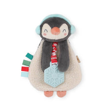 Load image into Gallery viewer, Itzy Lovey™ Holiday Penguin Plush + Teether Toy - A Mama&#39;s Lullaby
