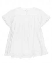 Load image into Gallery viewer, White Dotted Twirl Swim Cover-Up - A Mama&#39;s Lullaby
